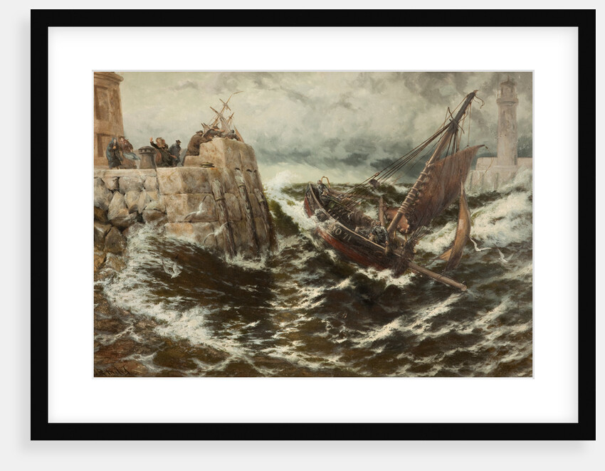 Safe thro' the storm by Thomas Rose Miles