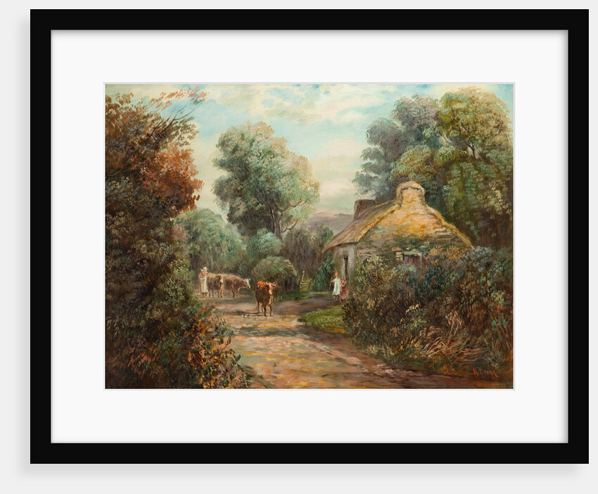 Cottage Near Sulby by Raymond Dearn