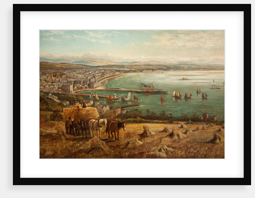 Douglas from Douglas Head by John Syer