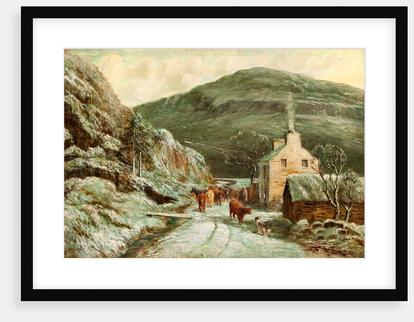 Glen Mooar Cottage on the Sulby River by Raymond Dearn