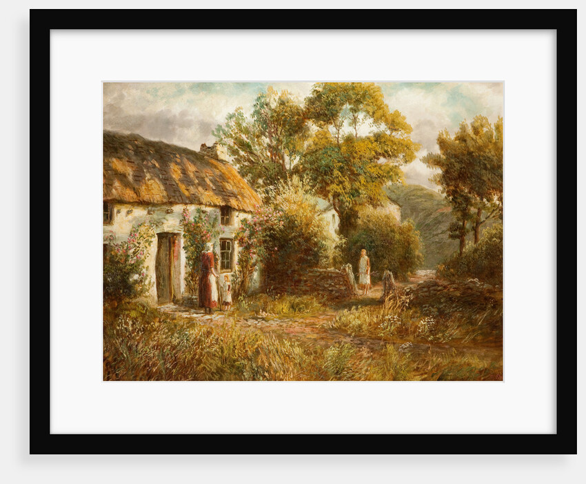 Manx Cottage by Raymond Dearn