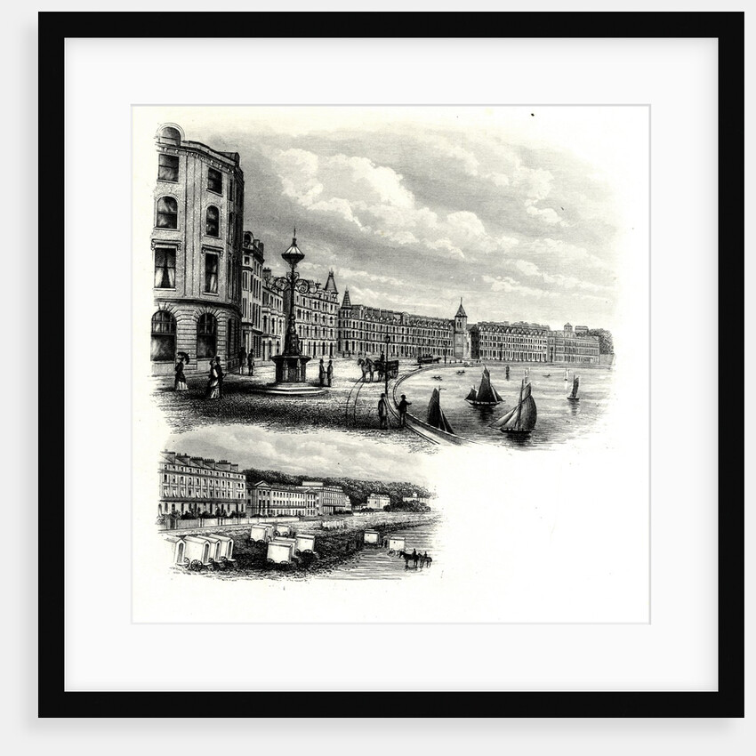 Loch Promenade and Derby Terrace, Douglas by unknown
