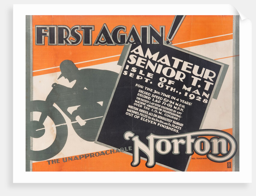 First again, the unapproachable Norton by Unknown