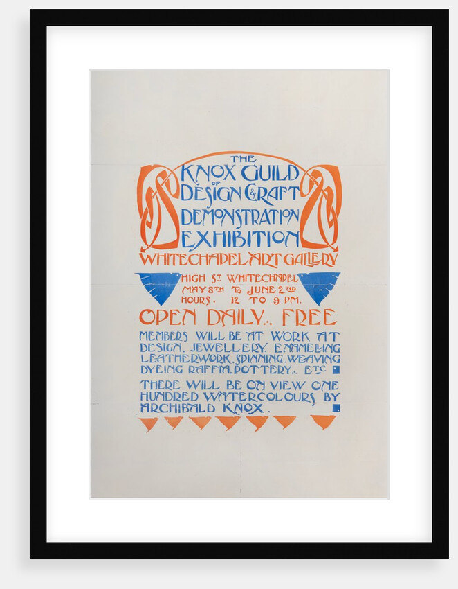 Knox Guild of Design and Craft Demonstration Exhibition, Whitechapel Art Gallery, London by Unknown