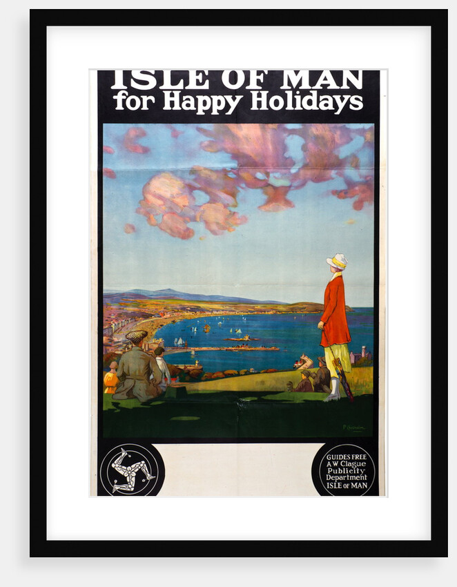 Isle of Man for Happy Holidays Douglas Bay by P. Chisholm