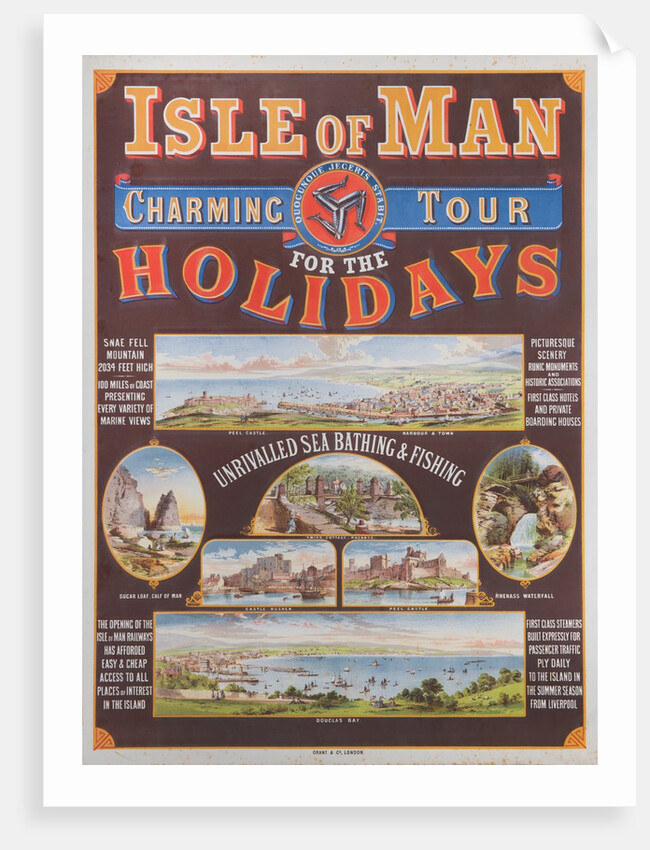 Isle of Man for the Holidays. Charming Tour. Unrivalled Sea Bathing & Fishing by Unknown
