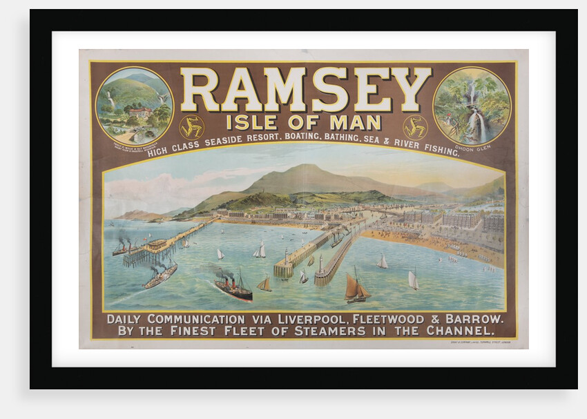 Ramsey Isle of Man High Class Seaside Resort, Boating, Bathing... by Unknown