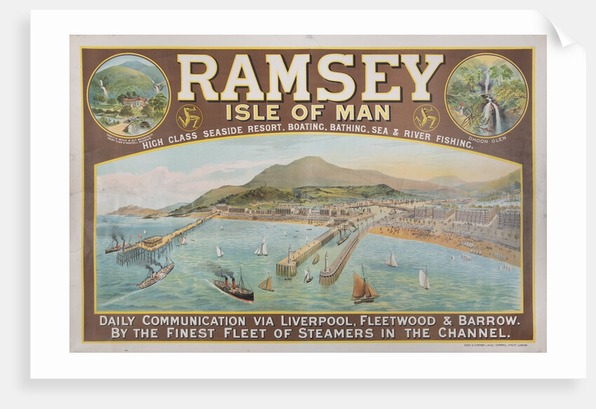 Ramsey Isle of Man High Class Seaside Resort, Boating, Bathing... by Unknown