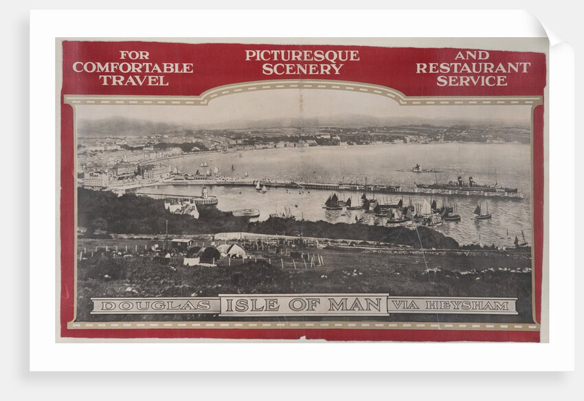 Isle of Man, Douglas via Heysham for Comfortable Travel, Picturesque Scenery and Restaurant Service by Unknown