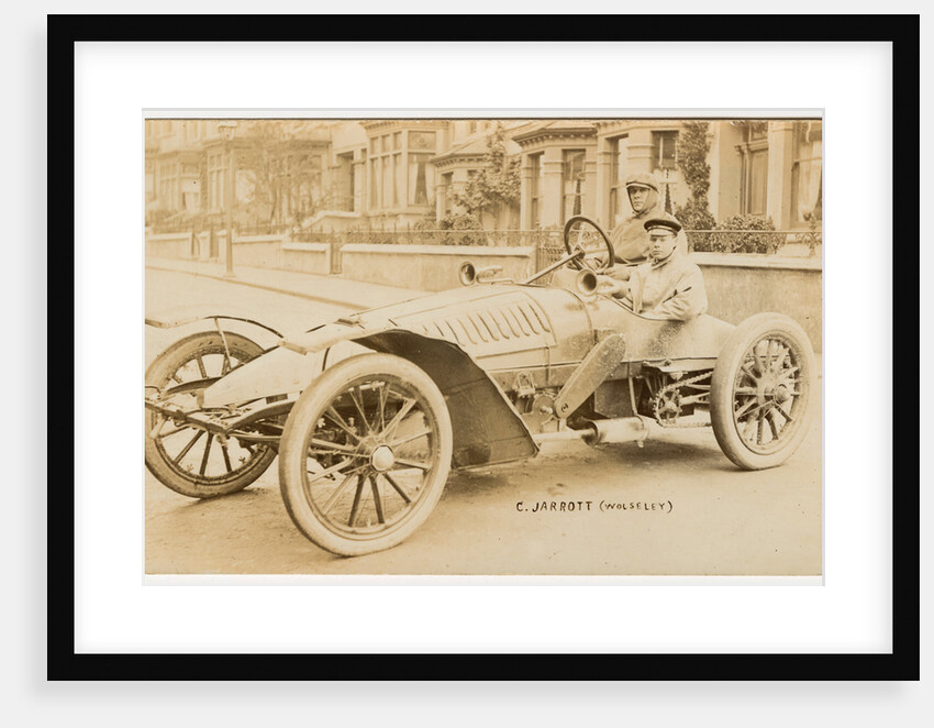 C. Jarrott in a Wolseley,1904 Gordon Bennett Trials by Anonymous