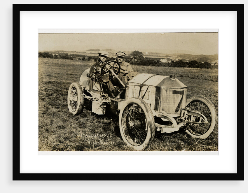 No.7 Métallurgique, 1908 Tourist Trophy motorcar race by Anonymous