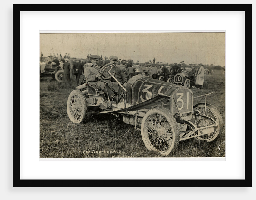 No.31 Beeston-Humber, 1908 Tourist Trophy motorcar race by Anonymous