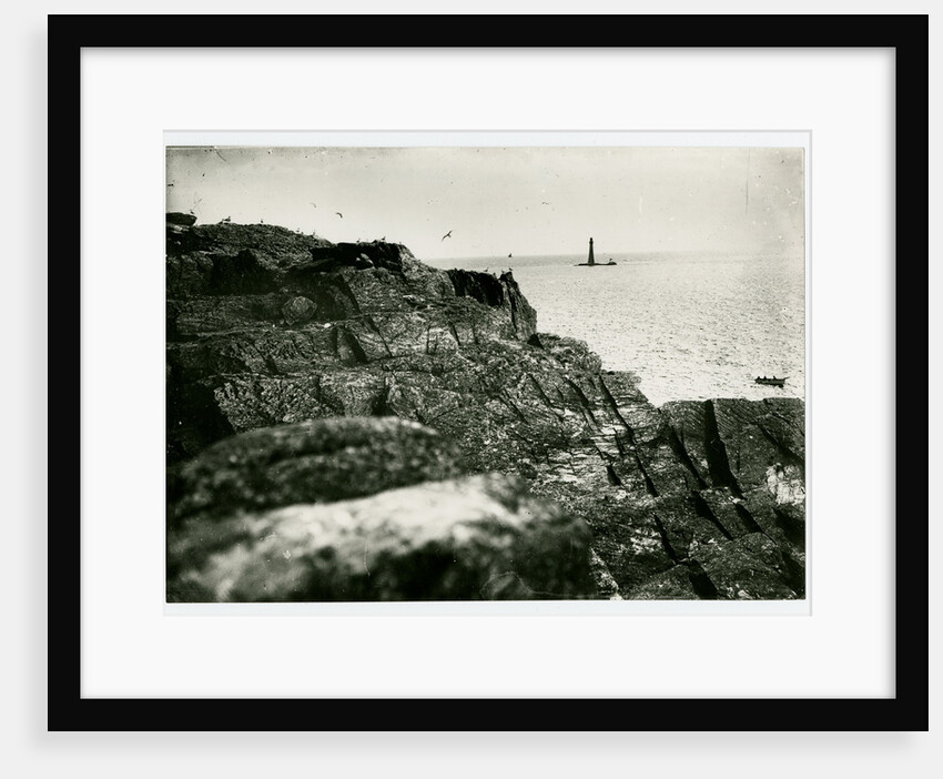Chicken Rock lighthouse by George Bellett Cowen
