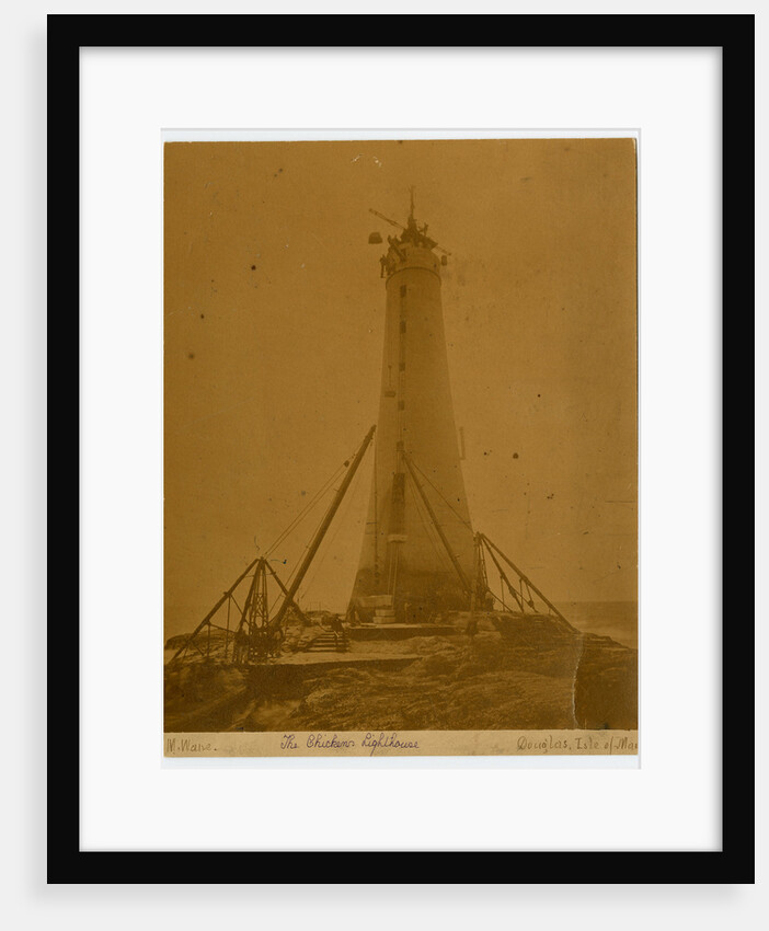 Chicken Rock lighthouse by Marshall Wane