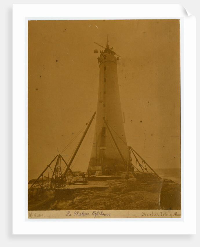 Chicken Rock lighthouse by Marshall Wane