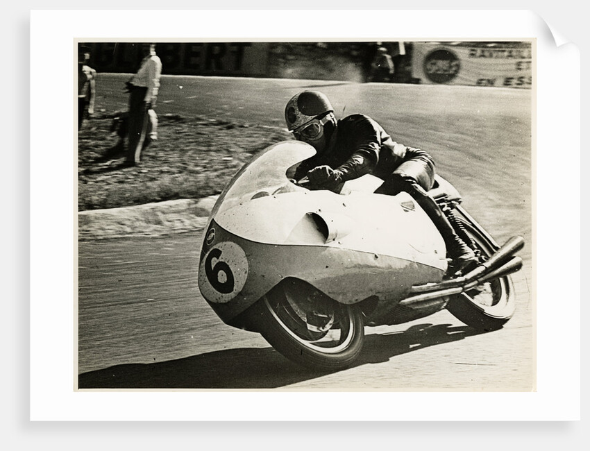Liberati, TT (Tourist Trophy) rider riding as number 6 by T.M. Badger