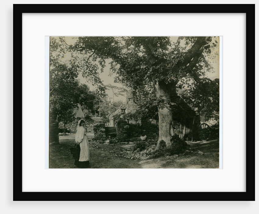 J.M. Gibson (nee Christian) at the Starch Mill, Sulby by George Bellett Cowen