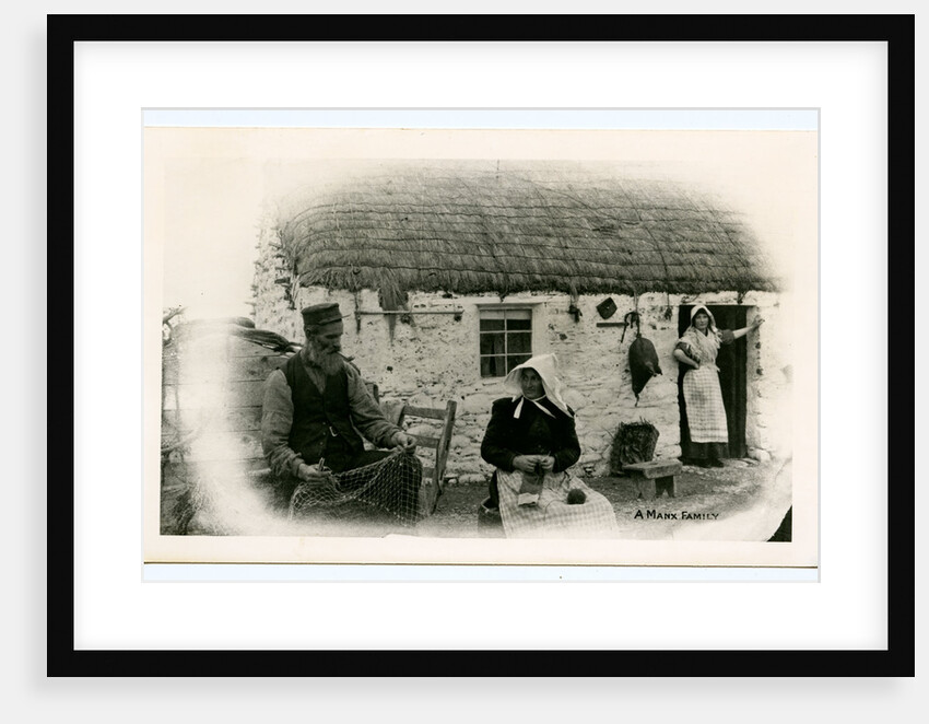 Mr & Mrs Crennell, A Manx Family by George Bellett Cowen