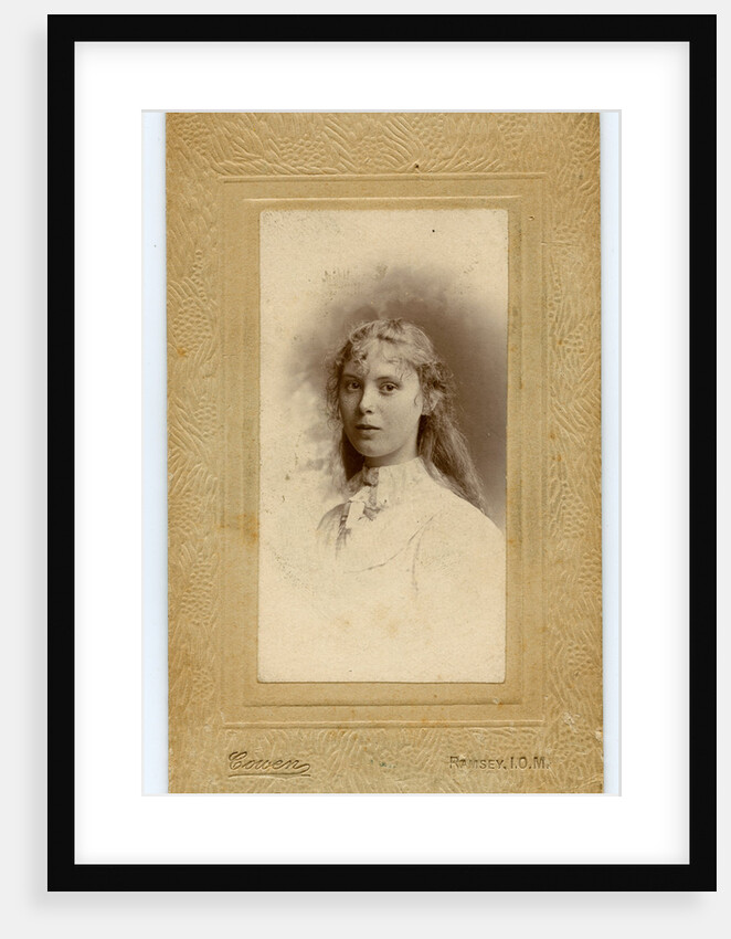 Young female member of the Kermode family by George Bellett Cowen