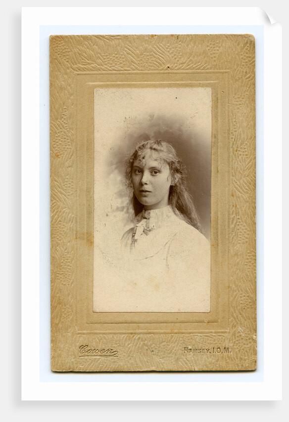 Young female member of the Kermode family by George Bellett Cowen