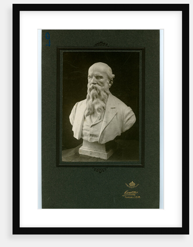 Bust of Daniel Kelly - schoolmaster by George Bellett Cowen