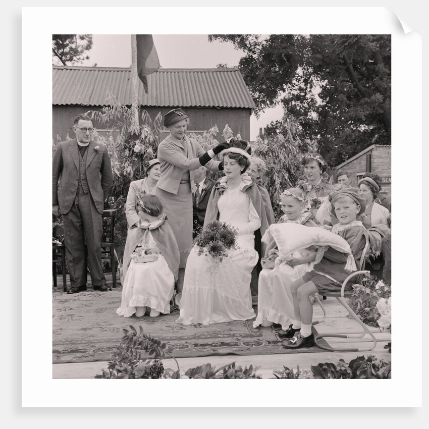 Crowning Arbory Queen by Manx Press Pictures