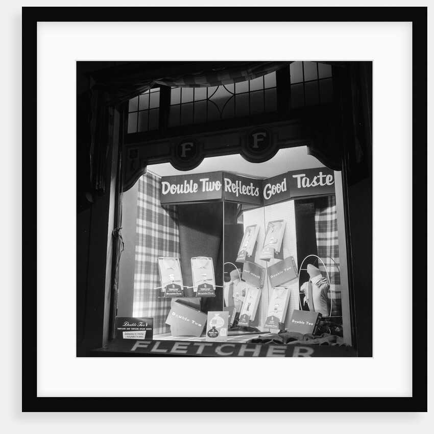 Fletcher's shop window by Manx Press Pictures