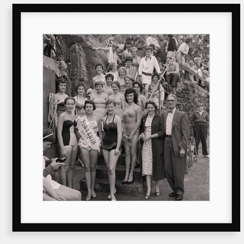 Port Erin Bathing Beauties by Manx Press Pictures