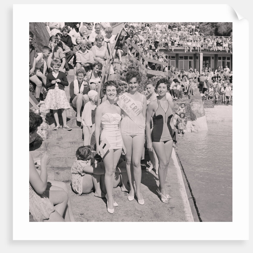 Port Erin Bathing Beauties and Swimming Gala by Manx Press Pictures