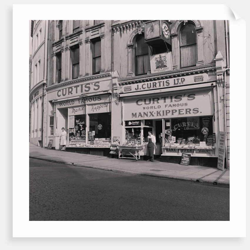 Curtis fish shops, Victoria Street, Douglas by Manx Press Pictures