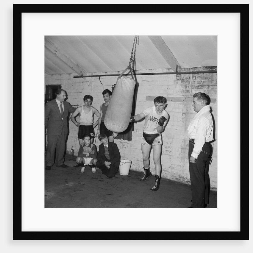 Malloy, boxing welterweight champion by Manx Press Pictures