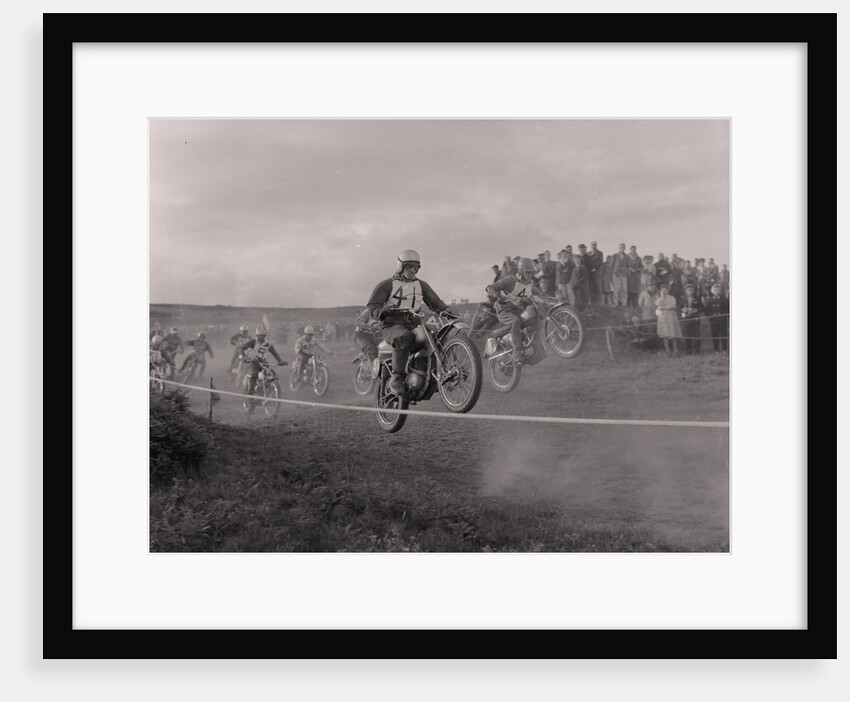 Motorcycle scramble, Douglas Head by Manx Press Pictures