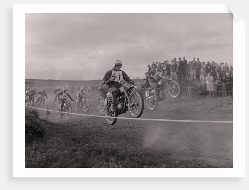Motorcycle scramble, Douglas Head by Manx Press Pictures
