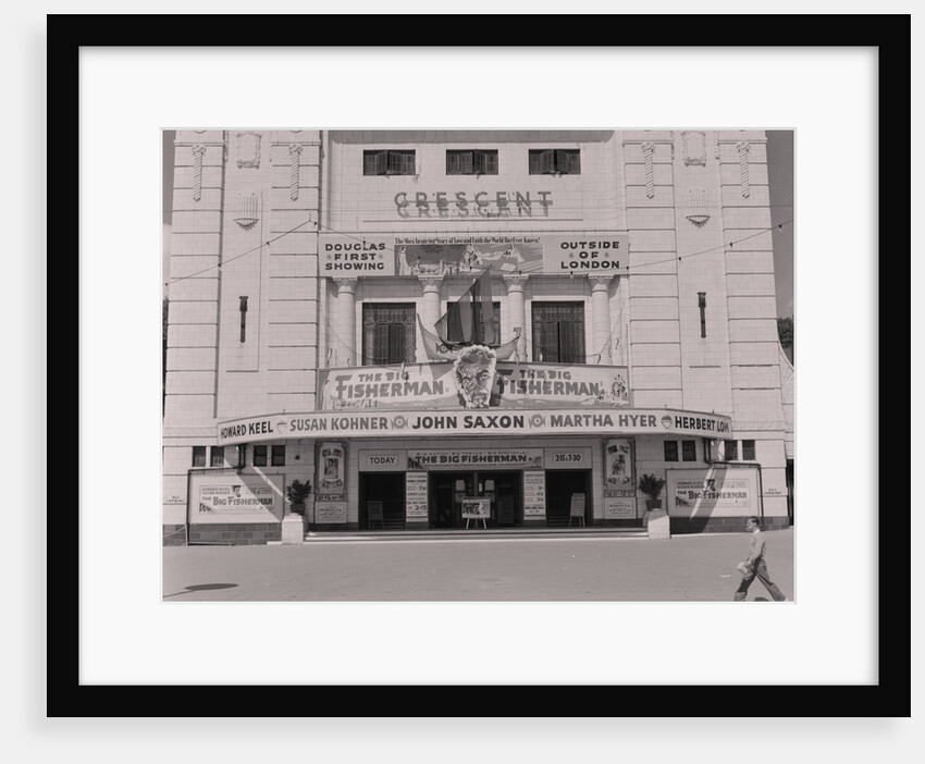 Crescent cinema, 'The Big Fisherman' film by Manx Press Pictures