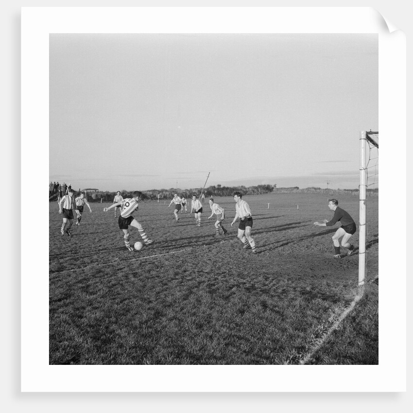 George Woods Cup Final, Peel v Rushen, Castletown by Manx Press Pictures