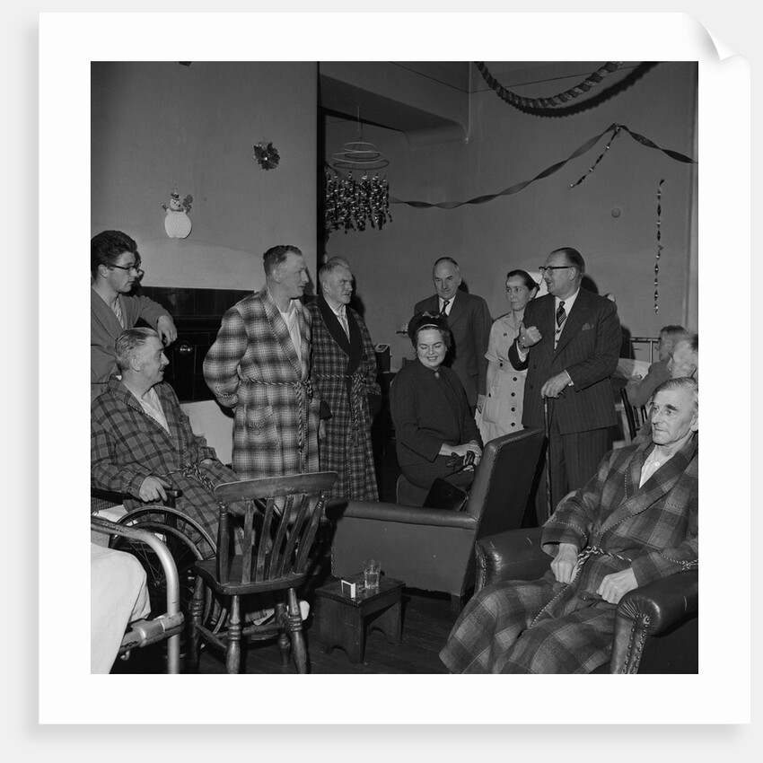 Lieutenant Governor Sir Ronald Herbert Garvey visits Noble's Hospital, Douglas by Manx Press Pictures