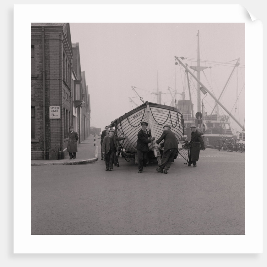 Lifeboat for Peel Viking Pageant by Manx Press Pictures