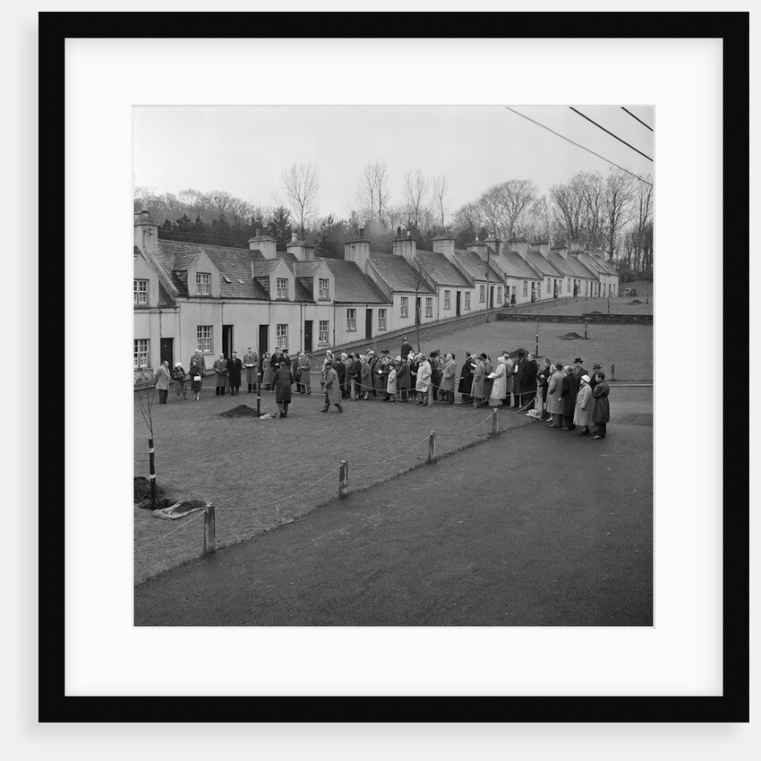 Lieutenant Governor Sir Ronald Herbert Garvey plants trees, Cronkbourne by Manx Press Pictures