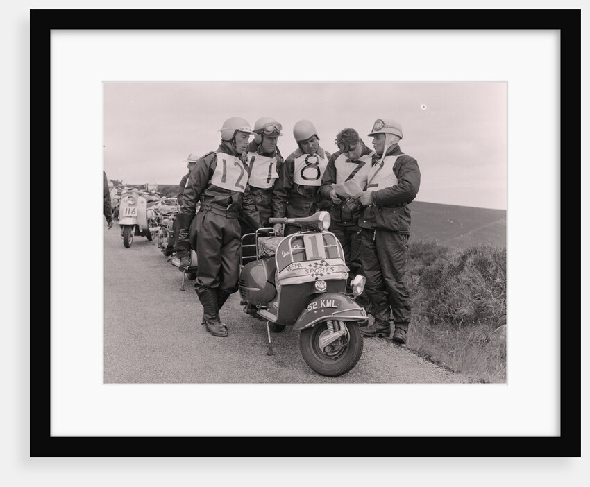 Scooter hill climb, Scooter Rally by Manx Press Pictures