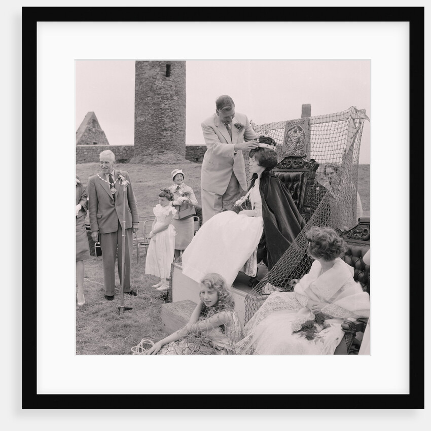 Herring Queen Day, Peel Castle by Manx Press Pictures