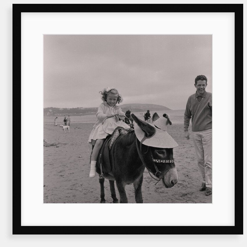 Donkey ride, Douglas beach by Manx Press Pictures