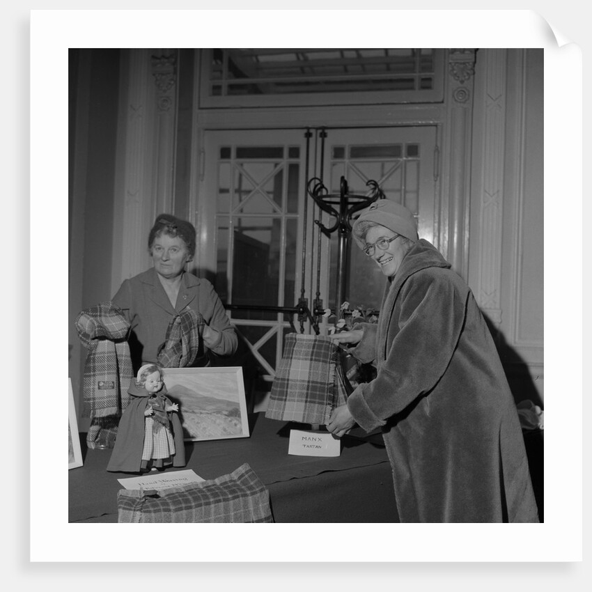 Arts and Crafts exhibition (Mona Douglas) by Manx Press Pictures