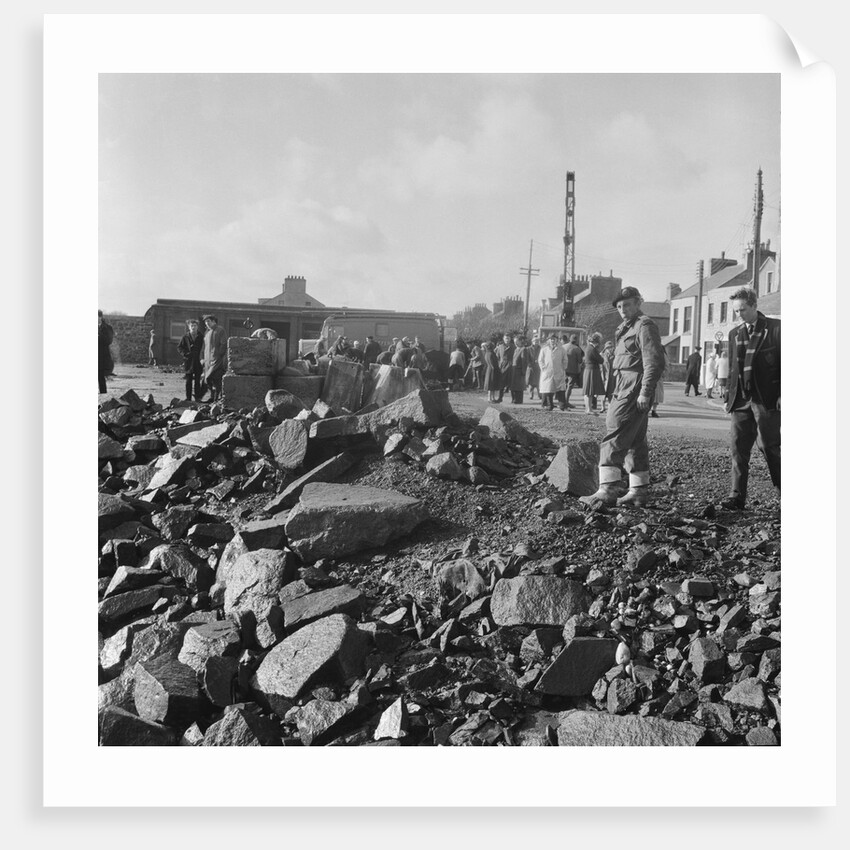 Storm damage, Castletown by Manx Press Pictures