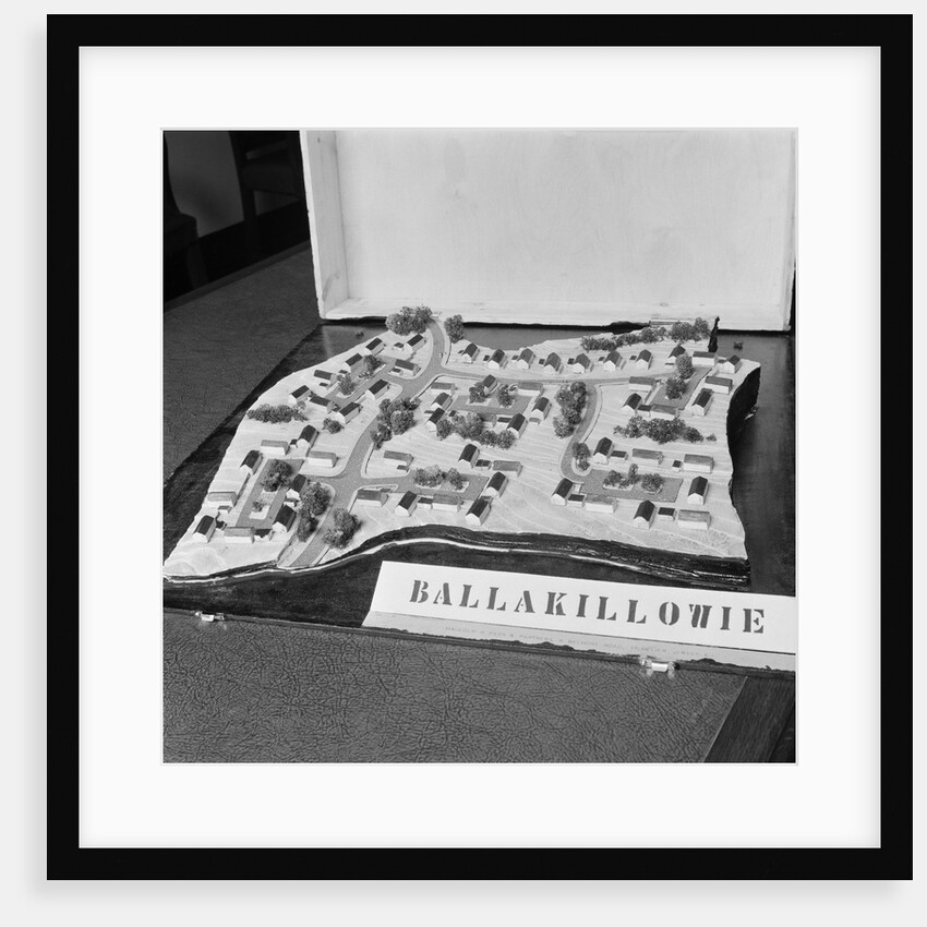 Ballakillowie housing model for the Isle of Man Tourist Board by Manx Press Pictures