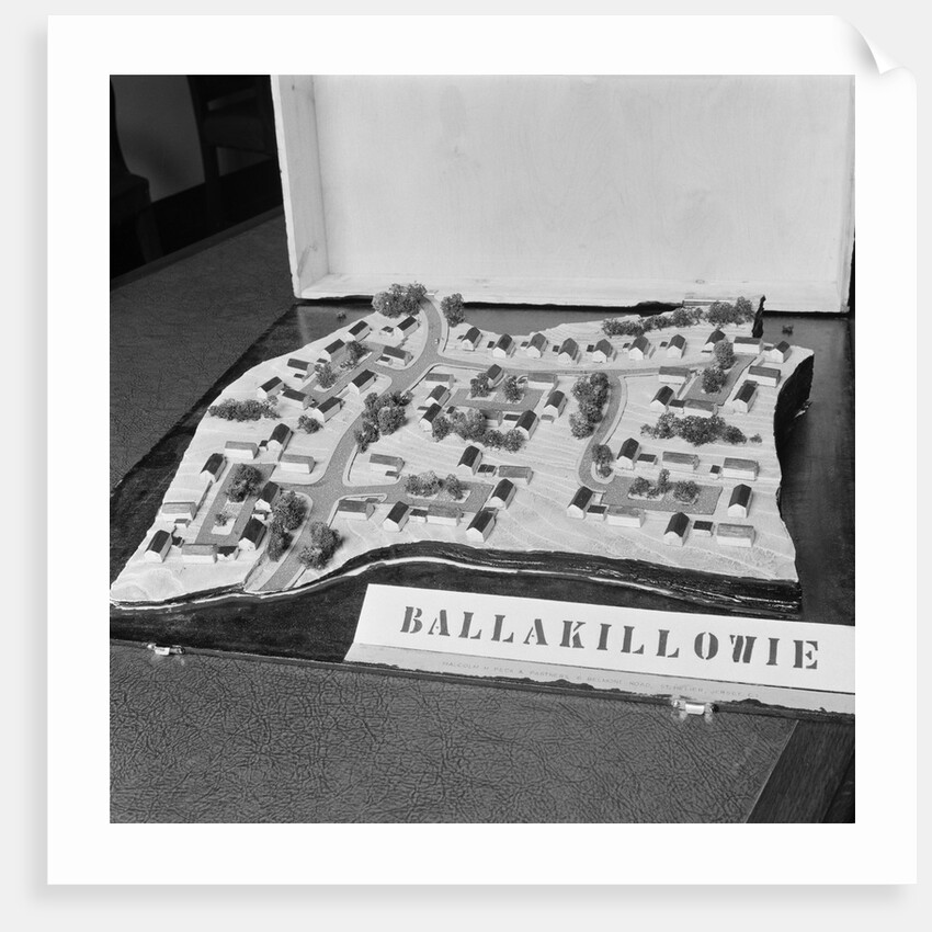 Ballakillowie housing model for the Isle of Man Tourist Board by Manx Press Pictures
