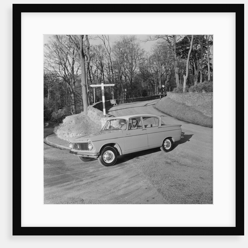 Trial run of the Hillman Super Minx car by Manx Press Pictures