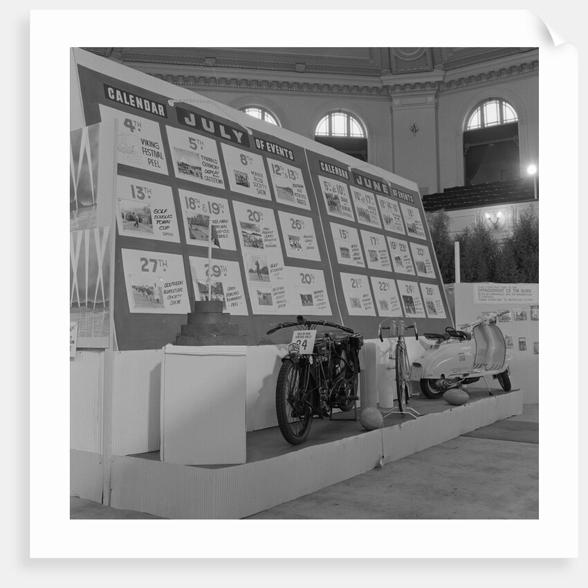 Tourism exhibition (display for Leonard Bond), Villa Marina, Douglas by Manx Press Pictures