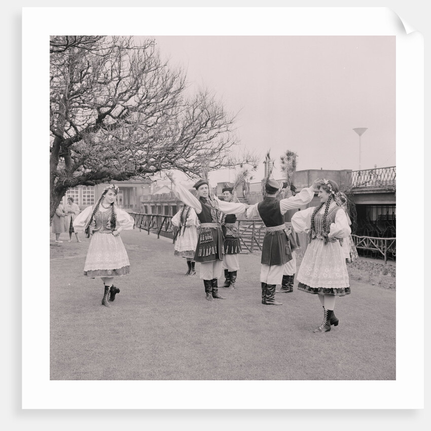Polish Dancers at the Villa by Manx Press Pictures