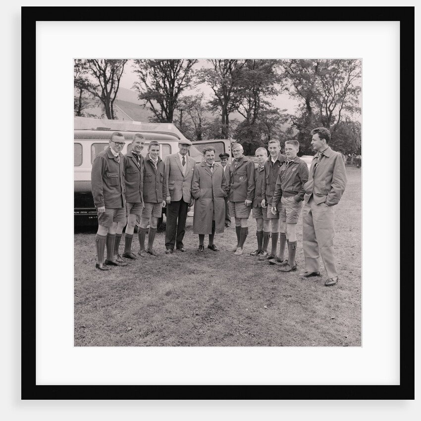 American boy scouts at the Ramsey Agricultural Show by Manx Press Pictures