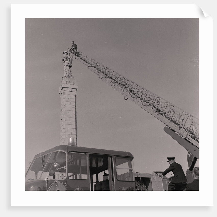 Fire Brigade demonstration on Douglas Promenade by Manx Press Pictures